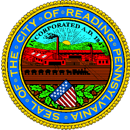 The City of Reading Seal. We are proud of where we live in Pennsylvania.